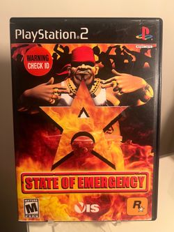 State of Emergency — Black Label (Sony PlayStation 2, 2003)TESTED AND WORKING
