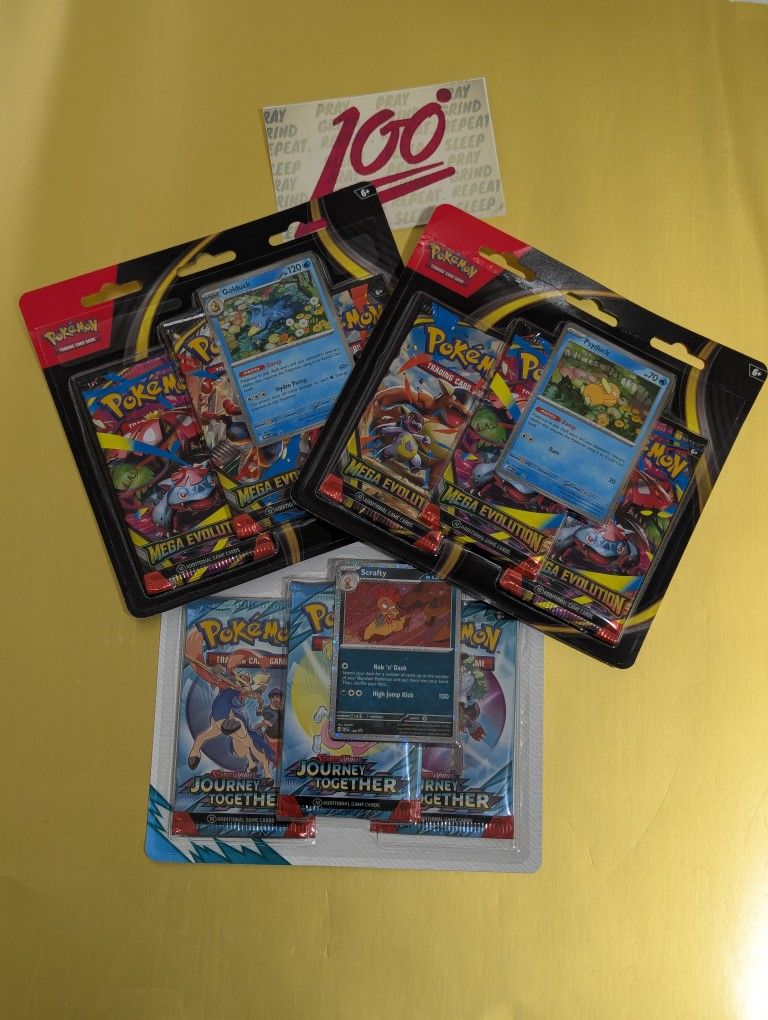 Mega evolution 3 pack / Journey Together 3 pack