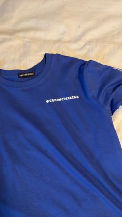 dark blue chrome hearts long sleeve