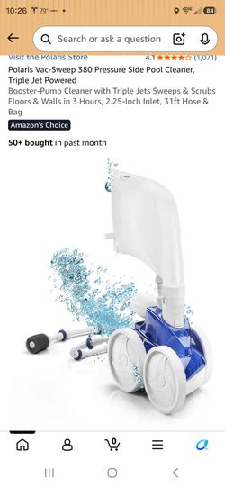 Polaris Vac-Sweep 380 Pressure Side Pool Cleaner