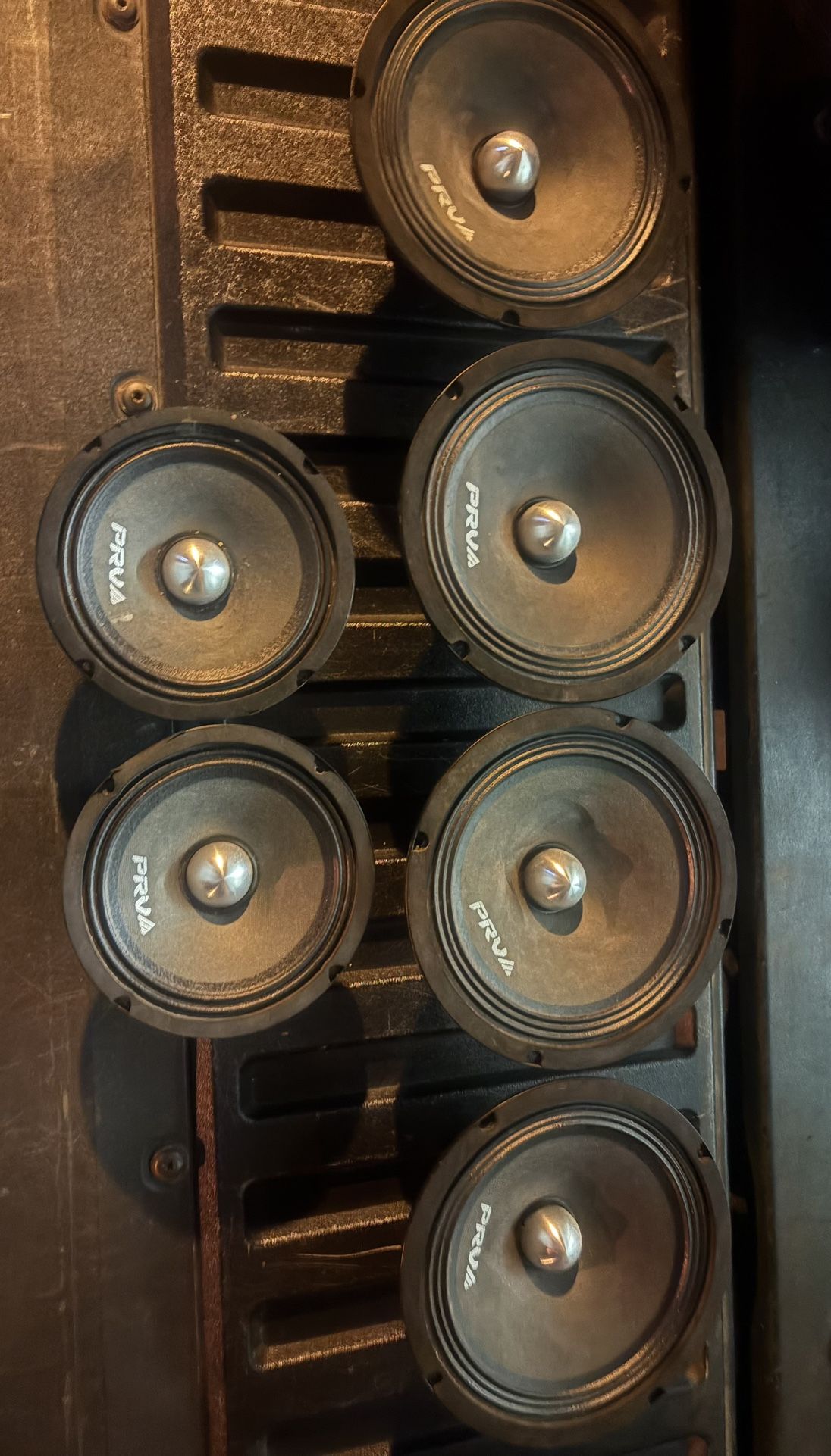 8”/ 6.5” Prv Speakers