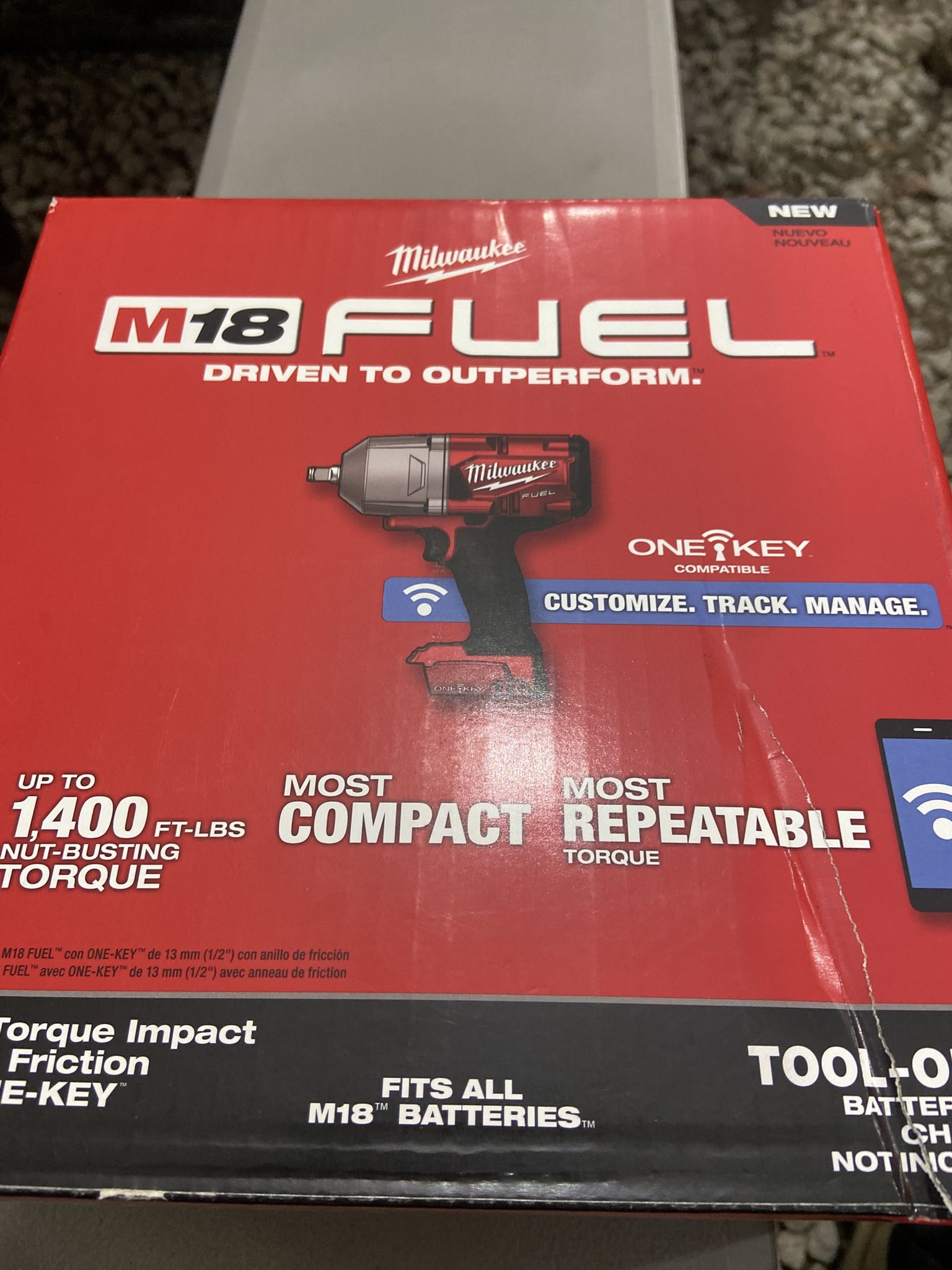 M18 Fuel 1/2 Inch Impact Wrench