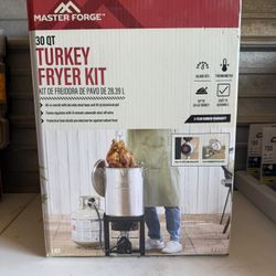 Master forge portable 30 qt Gas Turkey Fryer