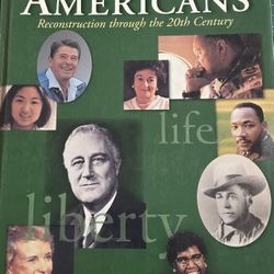 The AMERICANS 9 -12 History Book