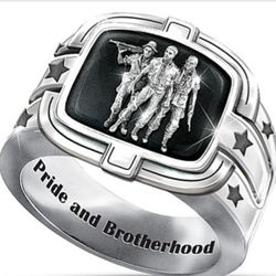 Brotherhood of Veterans Commemorative Man's Ring