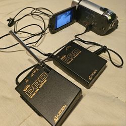 Canon Camcorder With Wireless Audio 