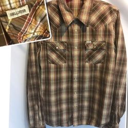 Hollister Men’s snap Button Shirt