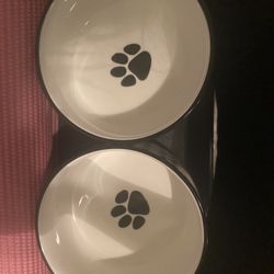 Cute Ceramic Cat/dog Bowls