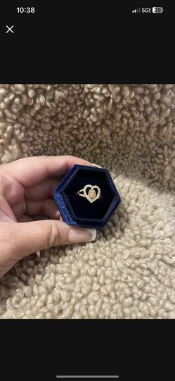 Anillo 14k Virgen Maria