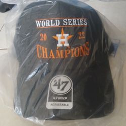 Houston Astros 2022 World Series Champions...still in plastic wrapper