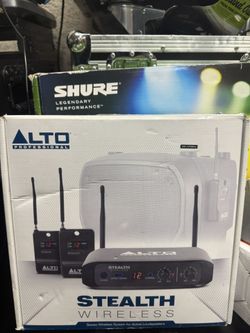  🎧 ALTO Stealth Wireless System – Pro Audio Freedom! 🎶 💰 $225 OBO | 📍 North Naples | 📦 Like-New in Box