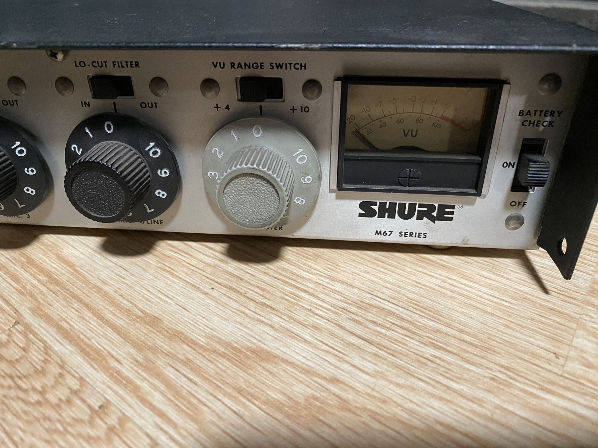 Vintage Audio-Shure M67 Mic Mixer
