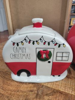 Rae Dunn Christmas Camper
