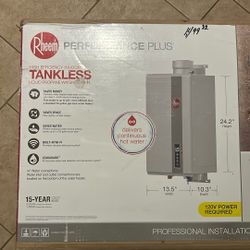 Rheem Performance Plus gas Tankless Hot Wster Heater