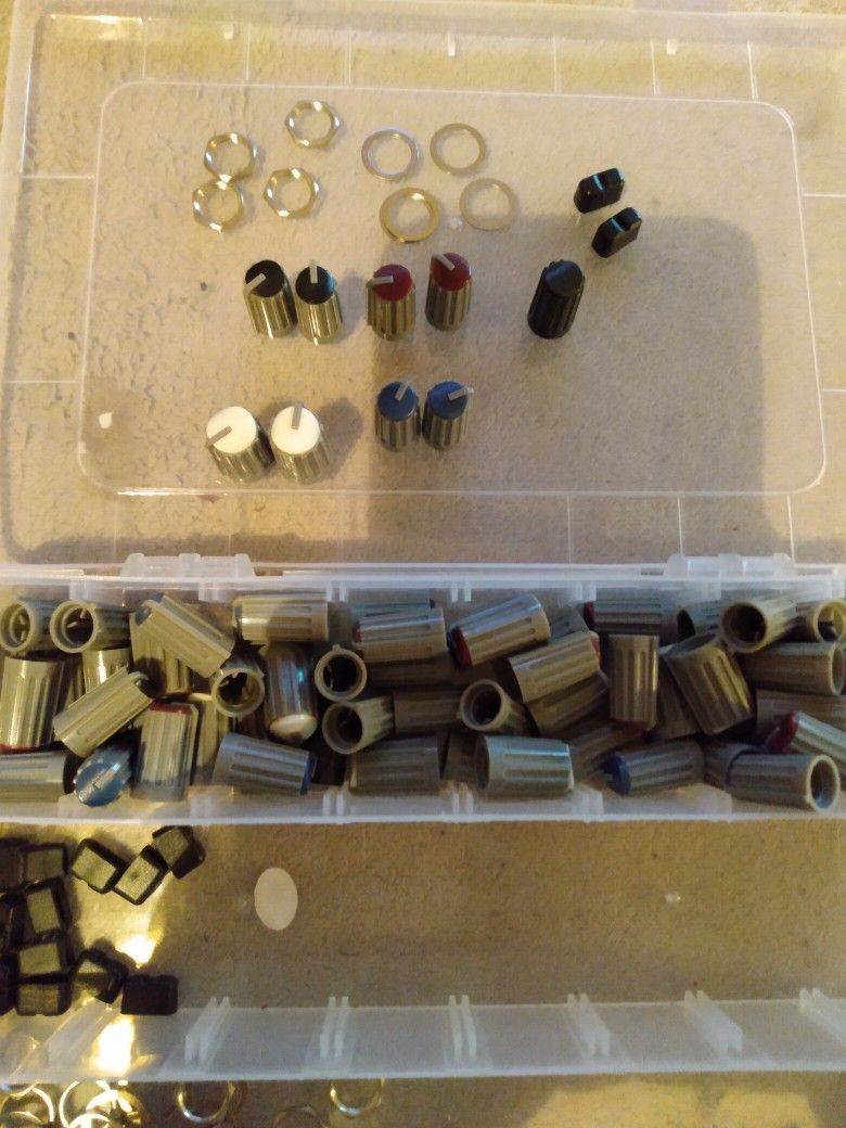 Mixer And Amp Knobs And Slider Covers