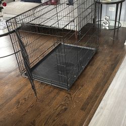 Dog Pet Single Door Crate Extra Large 42”L X 28”W  Folding