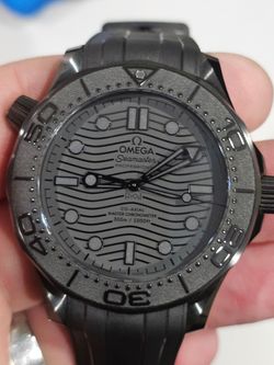 Omega Seamaster 300M Black Black