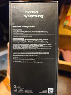 S20 plus 5g unlocked by Samsung