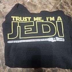 Trust Me Im A Jedi Hoodie 2xl