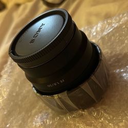 Sony E Mount 50mm F1.8 Full-frame Lens