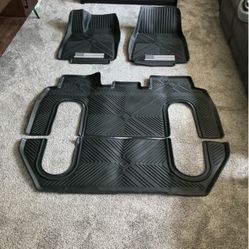 2015-20 Tesla Model X 6 Seater All-Weather Floor Liners