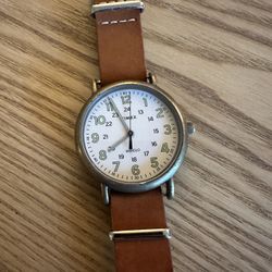 Timex Weekender Leather Strap