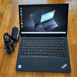 14 inches Lenovo ThinkPad T490 Laptop Win 11 Pro i5 G8 4-Cores @1.8Ghz RAM 16Gb SSD 256Gb Microsoft Office 2021 Optional 
