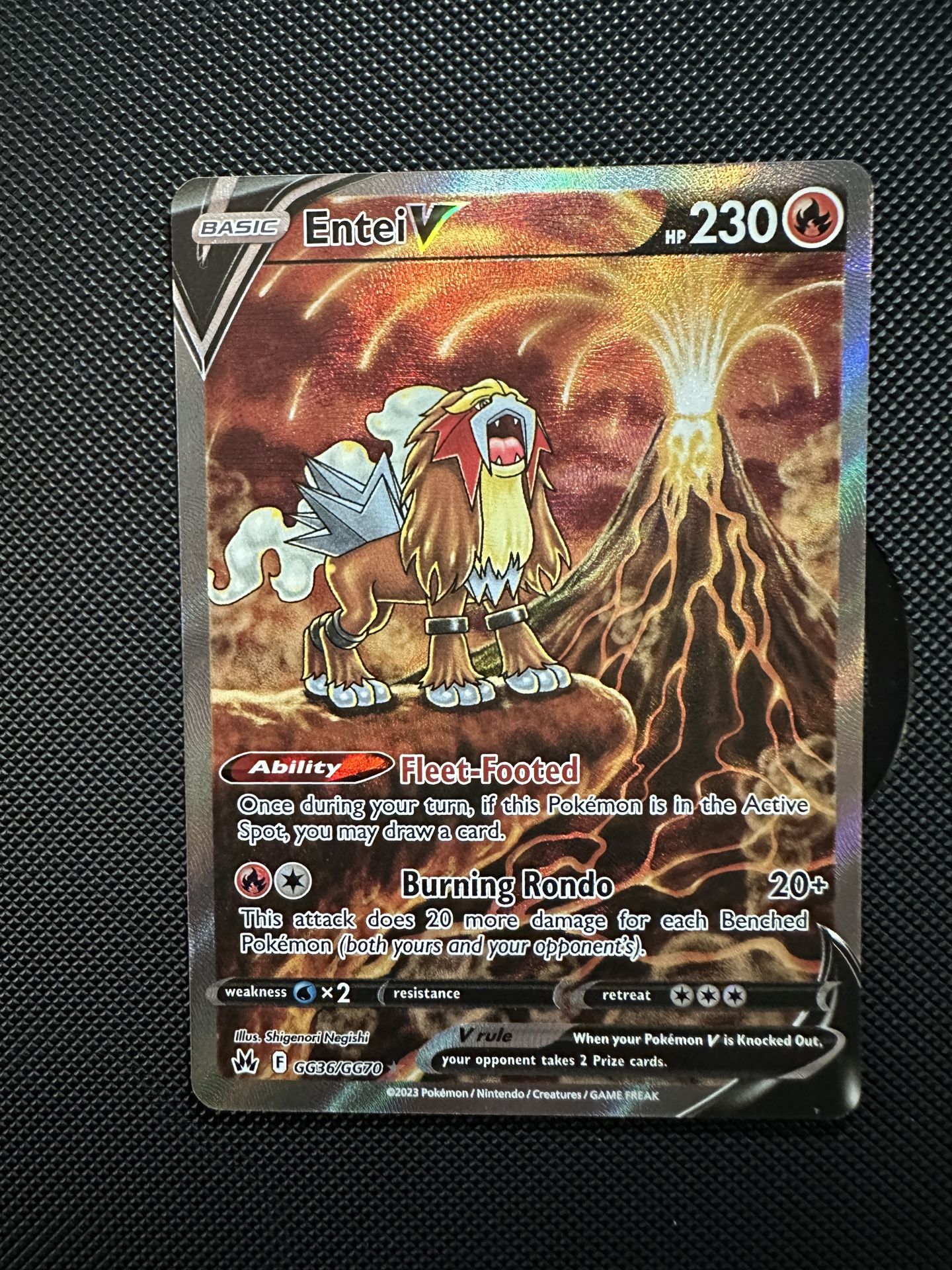 Crown Zenith Galarian Gallery Entei V