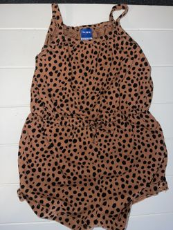 Leopard Baby Romper