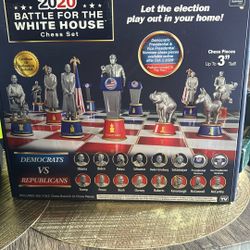 , 2020 battle for the White House chess set