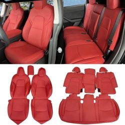 Tesla Model Y 2020-24 Full Set Seat Covers 