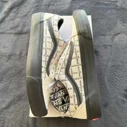 Supreme Vans Old Skool Grid White