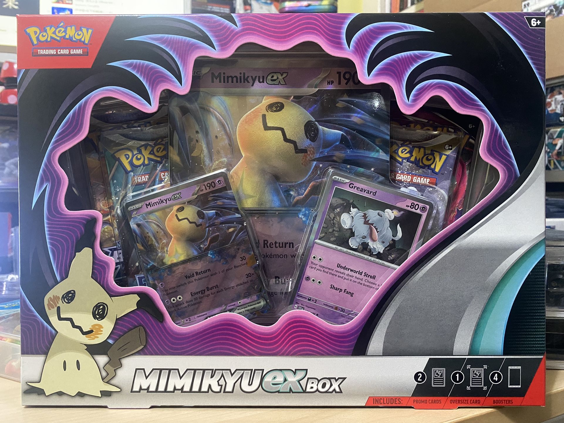 Pokemon Mimikyu EX Box