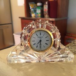 Waterford Lead Crystal Clock