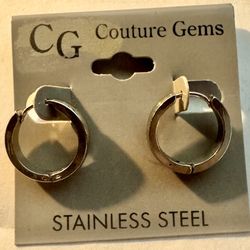 Sterling Silver Hoops