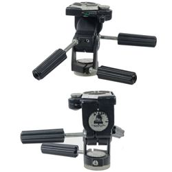 Bogen 3 way pan tilt professional tripod head. Made in Italy