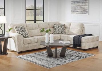 2 piece lonoke Sectional - Beige