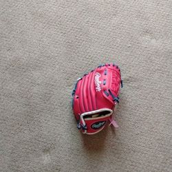 Red And Blue Baseball Glove Size 10