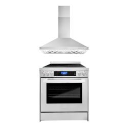 LUXURY KITCHEN APPLIANCES - New Open Box RANGE OVEN COOKTOP HOOD 