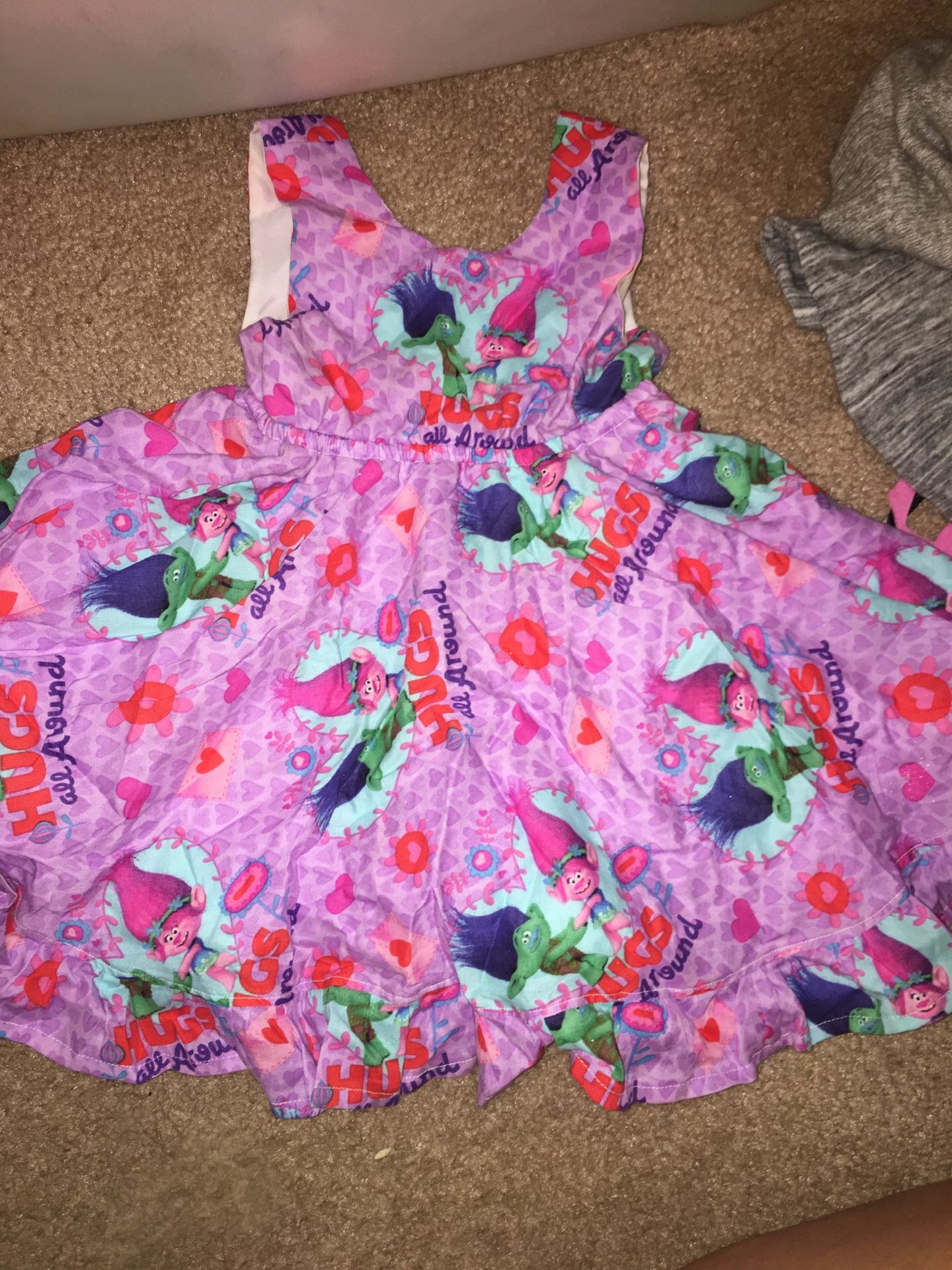 Trolls custom made dress