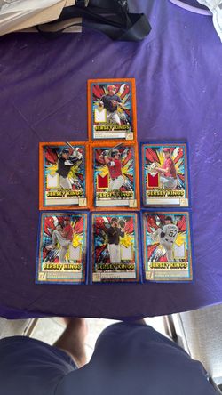 Donruss Prospect Jersey Kings Relic Cards Lot of 7