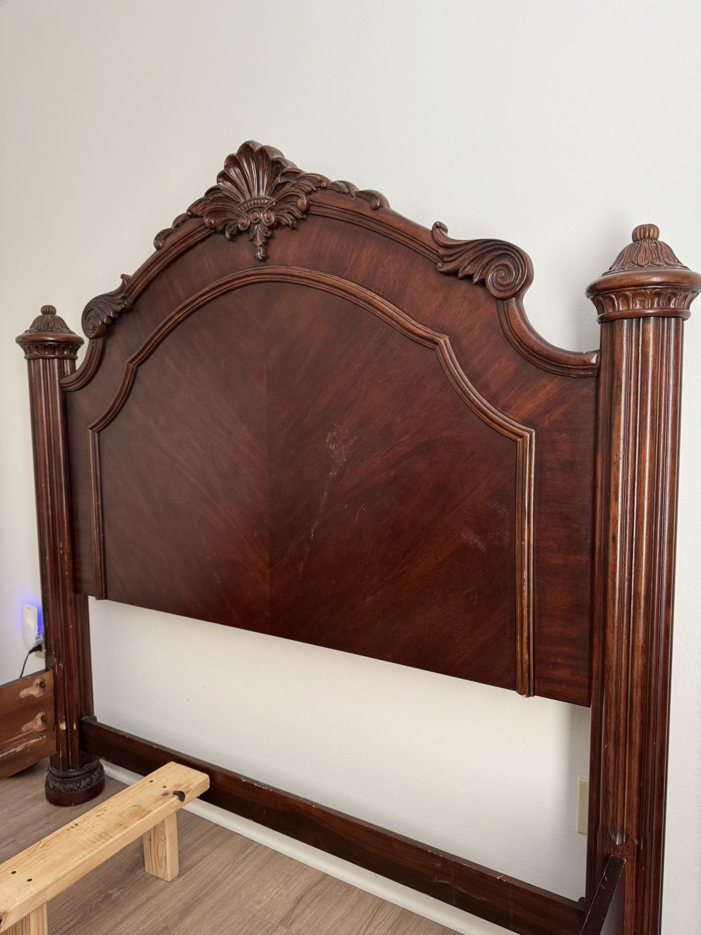 Queen Wood Bed frame