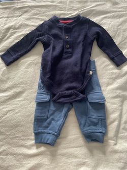 Baby boy used two piece; size 3m