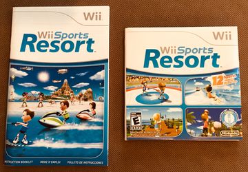 Wii Sports Resort Nintendo Wii Video Game With Instruction Booklet For Sale In Aubrey Tx Offerup