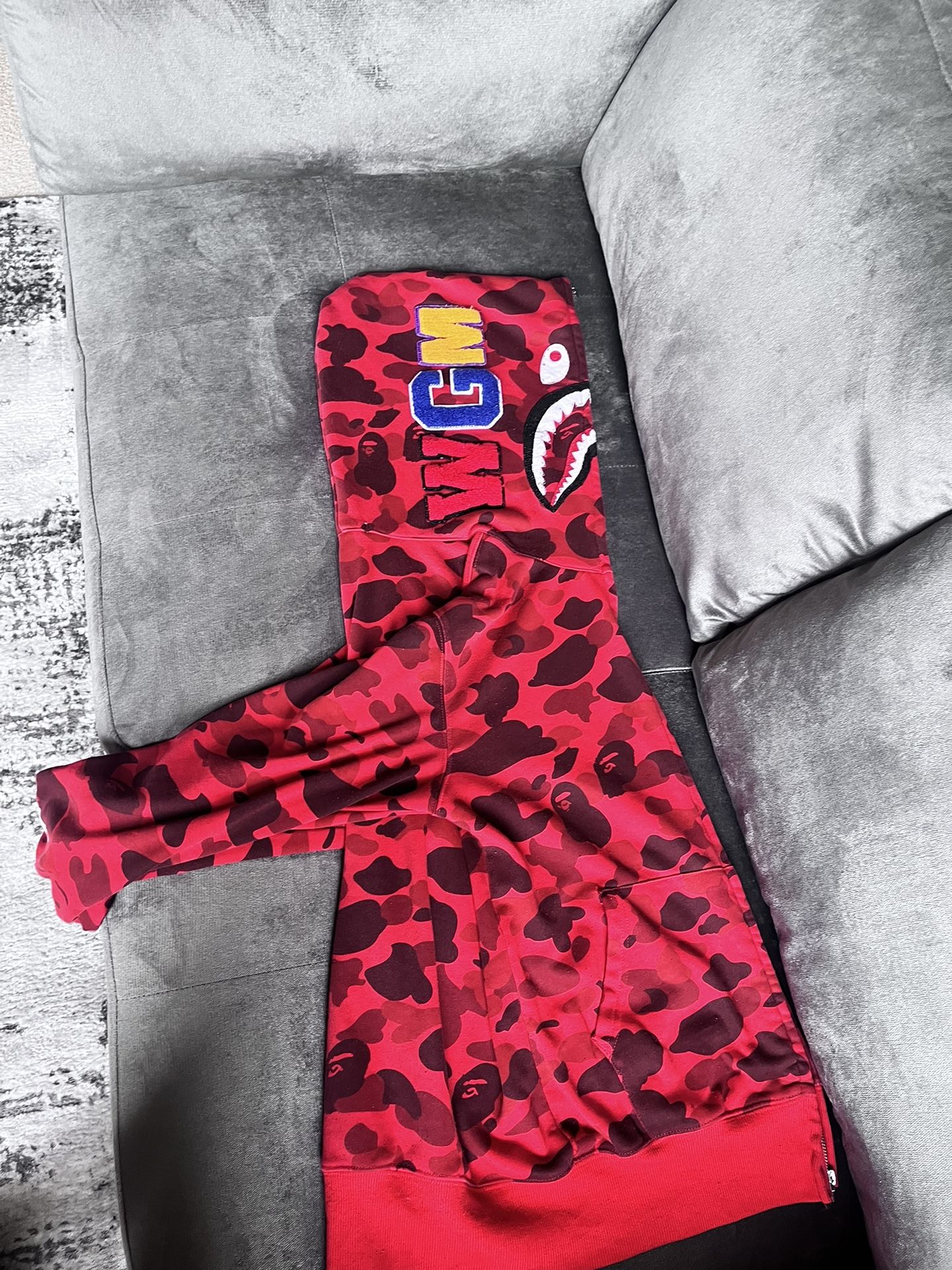 Red Bape Hoodie 