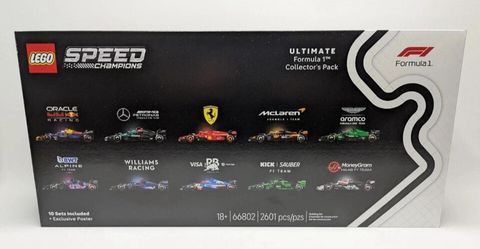 LEGO 66802 Speed Champions Ultimate Formula 1 Collector's Pack 1 Model Car Kit