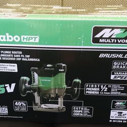 Metabo HPT 36V Cordless Plunge Router M3612DAQ4M -Charger & battery Not Included