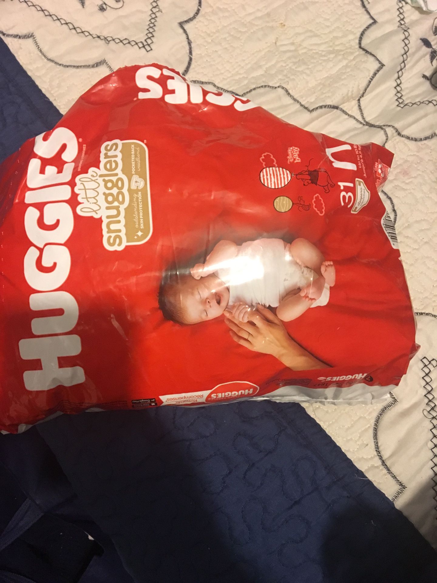 Baby diapers & 0-12m of baby boy clothes