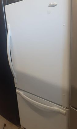 Whirlpool Bottom Freezer  White Refrigerator

