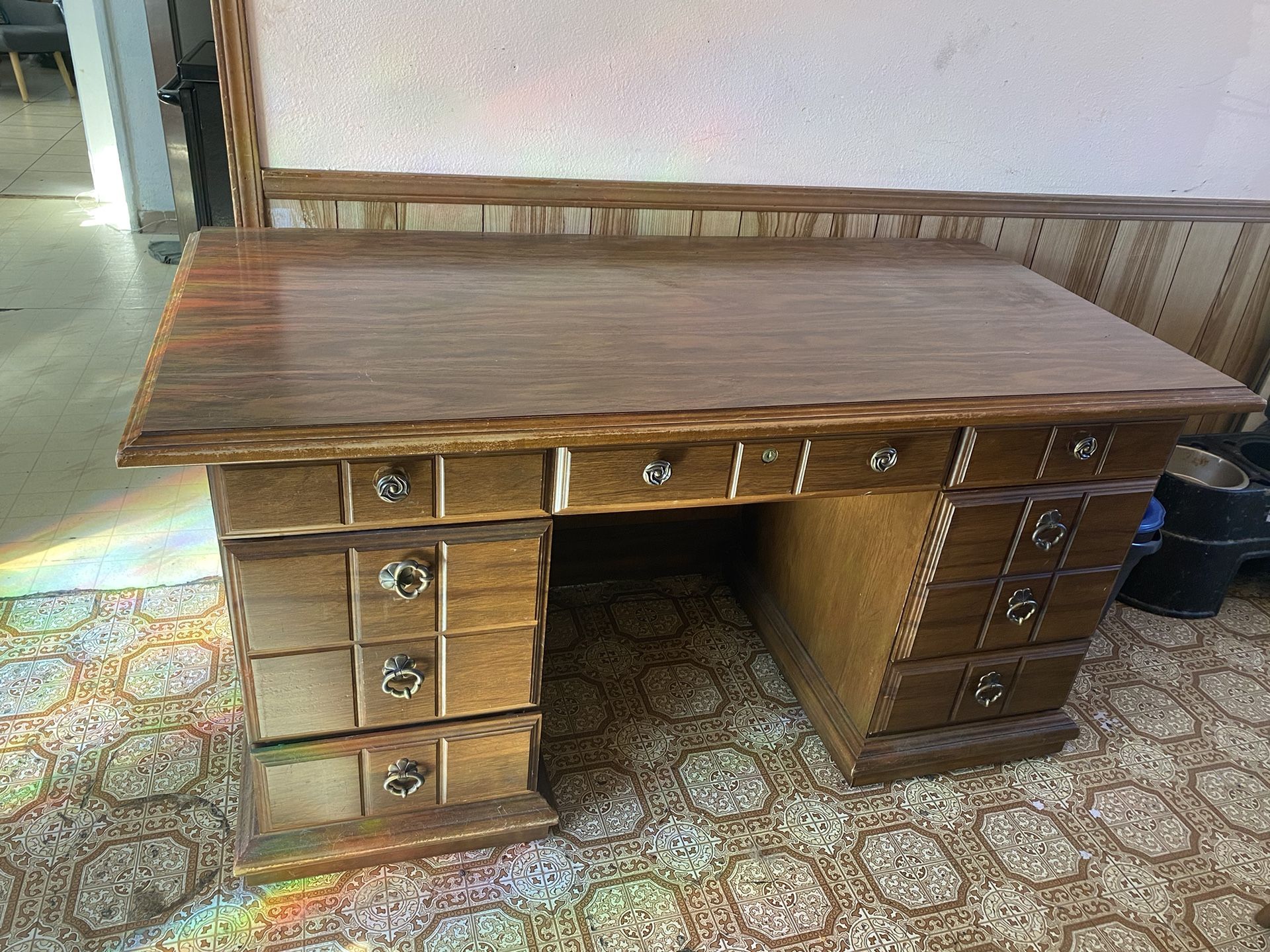 Wood Desk 